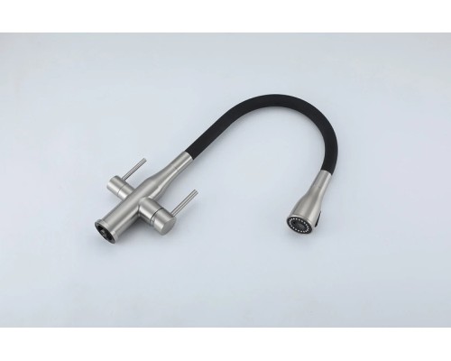 Смеситель для кухни Gappo G4399-65 Сатин Черный