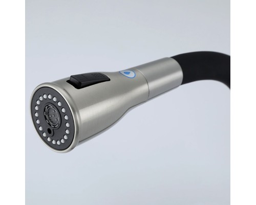 Смеситель для кухни Gappo G4399-65 Сатин Черный