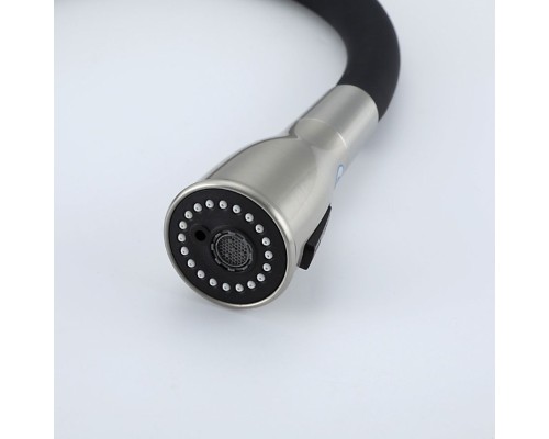 Смеситель для кухни Gappo G4399-65 Сатин Черный