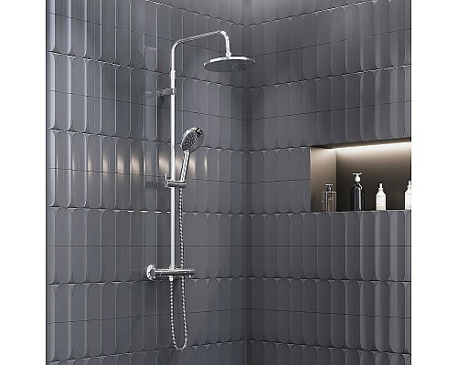 Душевая система Damixa Jupiter 977800000 с термостатом Хром