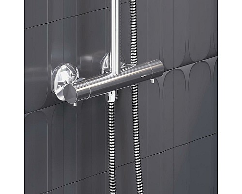 Душевая система Damixa Jupiter 977800000 с термостатом Хром