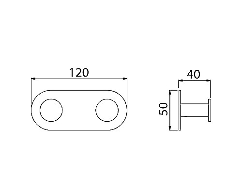 Вешалка для полотенец Timo Saona 13014/18 Черное золото
