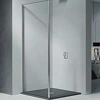 Душевая стенка Good Door Cofe SP-80-C-CH 80 КФ00036 профиль Хром стекло прозрачное