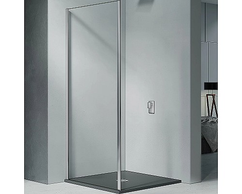 Душевая стенка Good Door Cofe SP-80-C-CH 80 КФ00036 профиль Хром стекло прозрачное