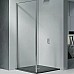 Душевая стенка Good Door Cofe SP-80-C-CH 80 КФ00036 профиль Хром стекло прозрачное