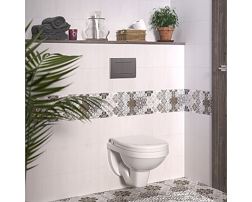 Инсталляция Berges Atom Line 410 040344 для унитаза с клавишей смыва Хром матовый