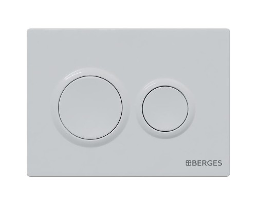 Клавиша смыва Berges Novum O1 Белая