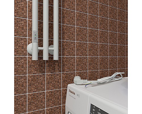Электрический полотенцесушитель Маргроид Inaro 1200x120 Inaro-12012-1049-9016L левый Белый матовый Электрический полотенцесушитель Маргроид Inaro 1200x120 Inaro-12012-1049-9016L левый Белый матовый