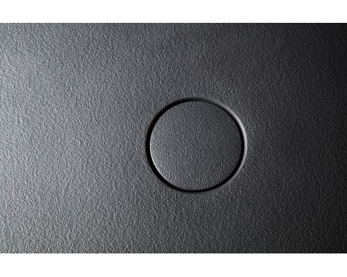 Ванна из искусственного камня Abber Frankfurt 170x75 AM9941B Черная без гидромассажа