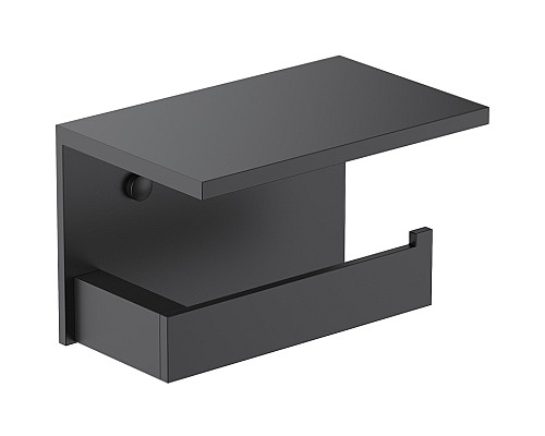 Держатель туалетной бумаги Timo Petruma 15243/03 Черный матовый