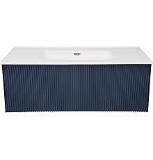 Тумба под раковину La Fenice Terra 100 FNC-01-TER-BG-100 подвесная Синяя матовая