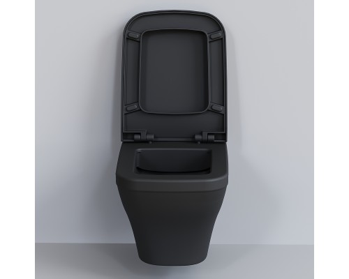 Унитаз Ambassador Benefit 203T20201R подвесной Черный матовый без сиденья