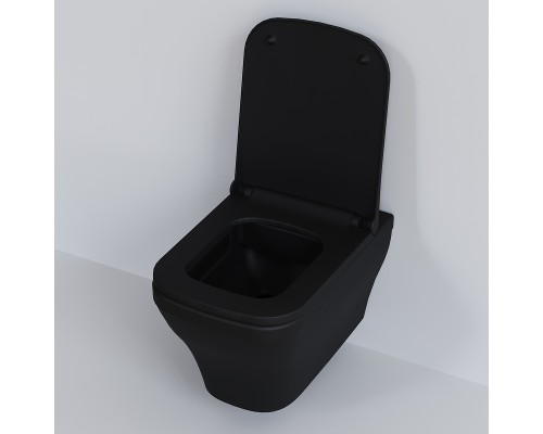 Унитаз Ambassador Benefit 203T20201R подвесной Черный матовый без сиденья