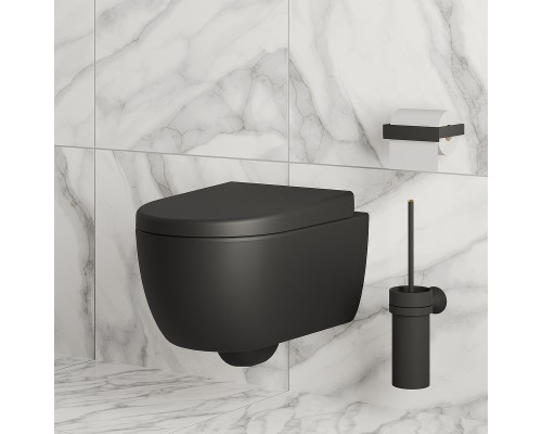 Унитаз Ambassador Abner 103T20201R подвесной Черный матовый без сиденья