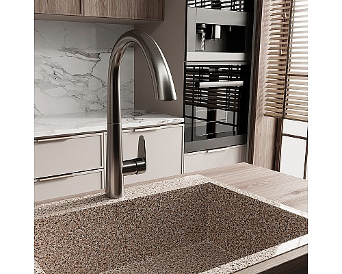 Смеситель для кухни WasserKRAFT A8617 Нержавеющая сталь