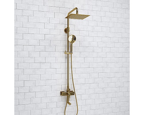 Душевая система WasserKRAFT A171.256.207.PG Золото глянцевое