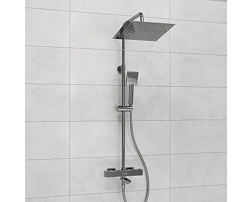 Душевая система WasserKRAFT A199.118.141.087.CH Thermo с термостатом Хром