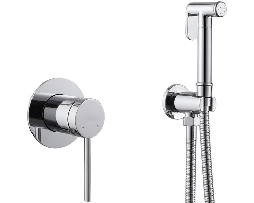 Гигиенический душ со смесителем Abber Emotion AF8825 Хром