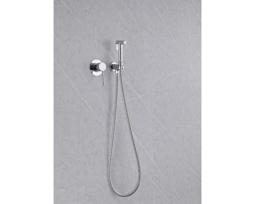 Гигиенический душ со смесителем Abber Emotion AF8825 Хром