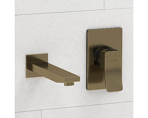 Смеситель для раковины WasserKRAFT A16573 Светлая бронза