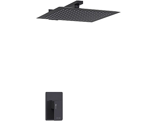 Душевая система WasserKRAFT A20219 Черная матовая