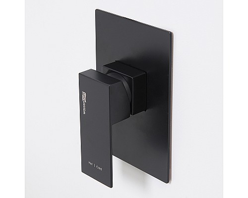 Душевая система WasserKRAFT A20219 Черная матовая