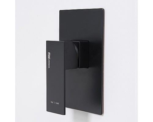 Душевая система WasserKRAFT A20219 Черная матовая