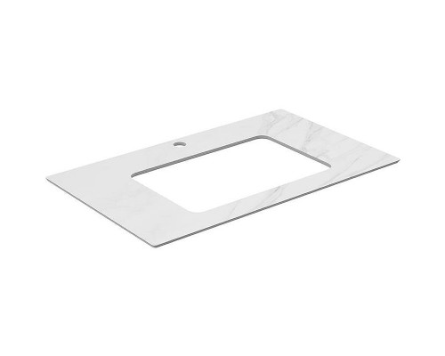 Столешница под раковину Kerama Marazzi Plaza Classic Neo Монте тиберио 80 Белый мрамор