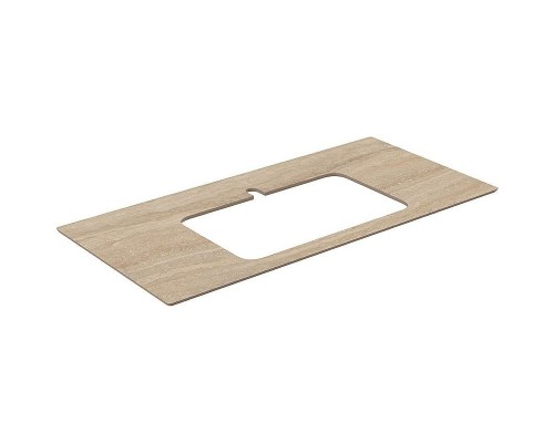 Столешница под раковину Kerama Marazzi Plaza Modern Риальто 100 Песочная