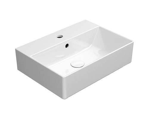 Раковина GSI Kube X 50 9447111 Белая