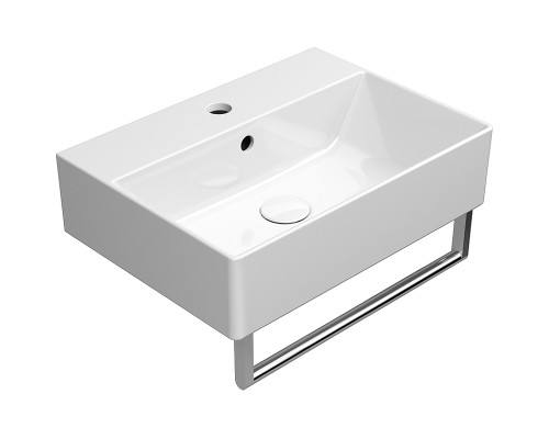 Раковина GSI Kube X 50 9447111 Белая