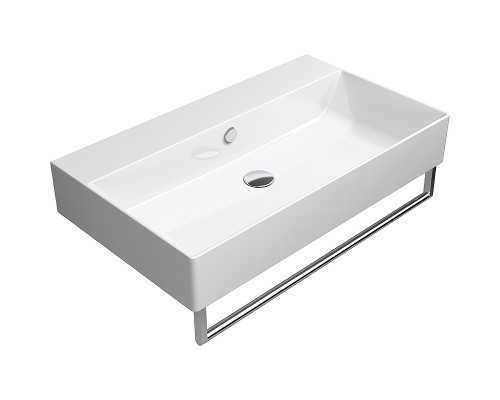 Раковина GSI Kube X 80 9422011 Белая