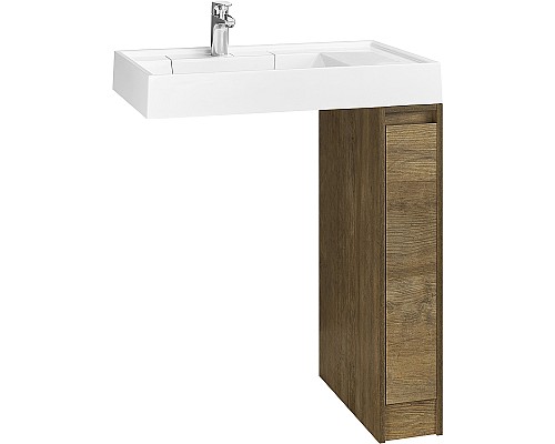 Тумба под раковину Aquaton Лондри 80 1A267101LHDY0 Дуб Кантри без фасада