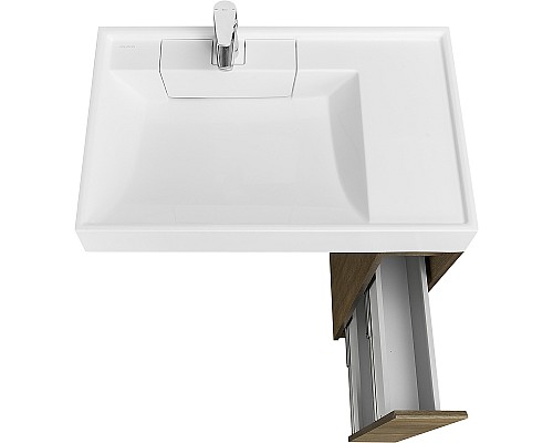 Тумба под раковину Aquaton Лондри 80 1A267101LHDY0 Дуб Кантри без фасада