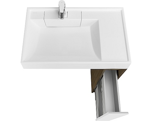 Тумба под раковину Aquaton Лондри 80 1A267101LHDY0 Дуб Кантри без фасада