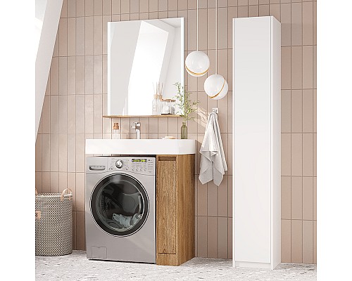 Тумба под раковину Aquaton Лондри 80 1A267101LHDY0 Дуб Кантри без фасада