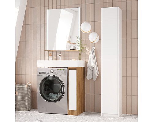 Тумба под раковину Aquaton Лондри 80 1A267101LHDY0 Дуб Кантри без фасада