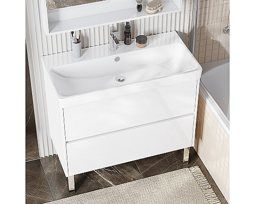 Тумба под раковину Aquaton Сканди 90 1A251901SD010 Белая