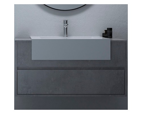Тумба с раковиной Black&White Universe U903.1000-1 100 903U10001 подвесная C.ash