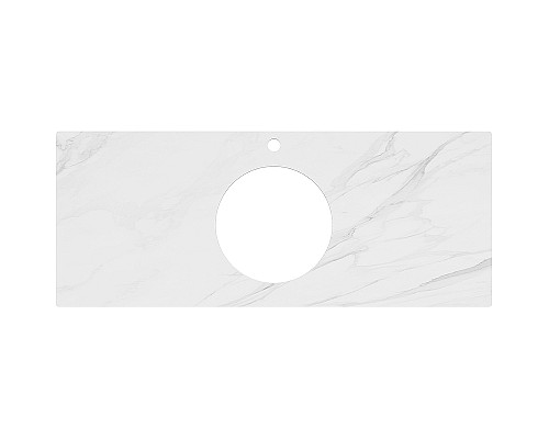 Столешница под раковину Kerama Marazzi Plaza Classic Neo Монте тиберио 120 PL5.SG507120R\120 Белый мрамор