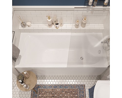 Акриловая ванна STWORKI Ольборг 150x70 OL1500 без гидромассажа