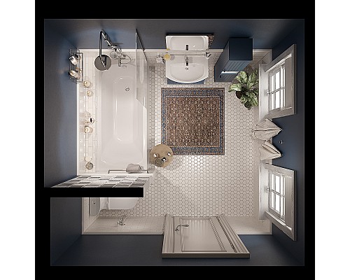 Акриловая ванна STWORKI Ольборг 150x70 OL1500 без гидромассажа