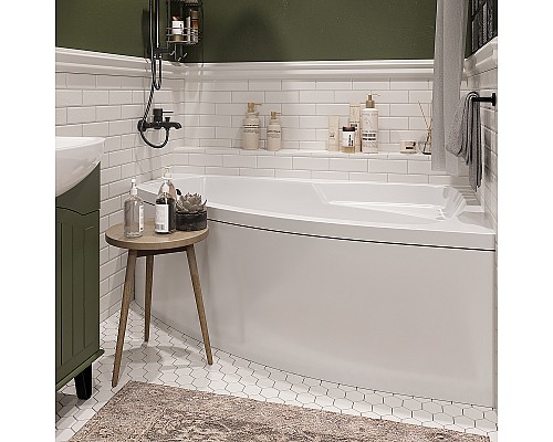 Акриловая ванна STWORKI Монтре 170x105 R Mn1700R без гидромассажа