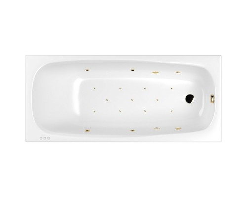Акриловая ванна Whitecross Layla 180x80 с гидромассажем