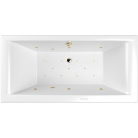 Акриловая ванна Whitecross Savia Duo 170x80 с гидромассажем