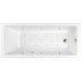 Акриловая ванна Whitecross Wave 170x75 с гидромассажем