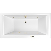 Акриловая ванна Whitecross Savia Duo 170x80 с гидромассажем