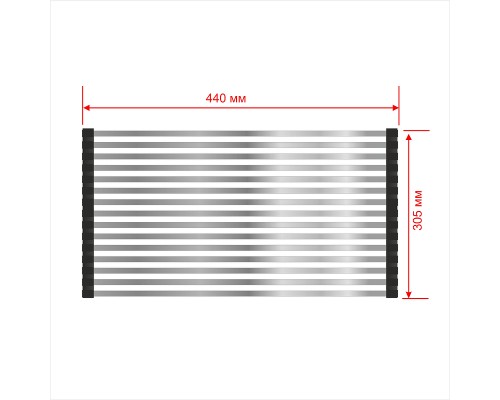 Ролл-мат Ulgran ROLL-01 Хром