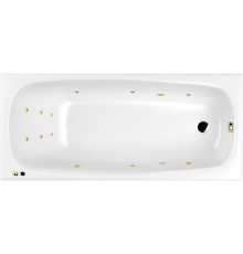 Акриловая ванна Whitecross Layla 180x80 с гидромассажем