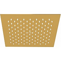 Верхний душ WasserKRAFT Sauer A256 Золото глянцевое